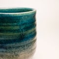 Detail of Japanese handmade pottery merchandise from Tokoname.