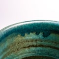 Detail of Japanese handmade pottery merchandise from Tokoname. Royalty Free Stock Photo