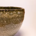 Detail of Japanese handmade pottery merchandise from Tokoname. Royalty Free Stock Photo