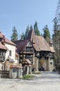 Detail of the land domain The Castle Peles, own by Regele Mihai (King Michael) of Romania, now works as museum. Sinaia. Romania