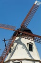 Detail of a large windmill in Solvang Royalty Free Stock Photo