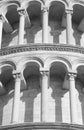 Detail of Leaning Tower of Pisa Royalty Free Stock Photo