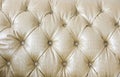 Detail of leather sofa Royalty Free Stock Photo