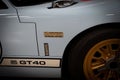 Detail of the legendary 1966 Ford GT40 winner of the 24h Le Lemans
