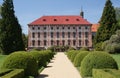 Detail of Libochovice castle Royalty Free Stock Photo