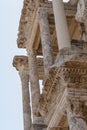 Detail of the Library of Celsus - Ephesus - Turkey Royalty Free Stock Photo