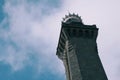 Detail of lighthouse. Brittany, France