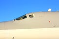 Detail of long-range bomber Tu-22M `Backfire`