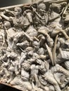 Detail of the Ludovisi Battle Sarcophagus Royalty Free Stock Photo