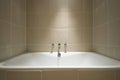 Detail of a luxurious modern bath tub Royalty Free Stock Photo