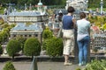 Detail of Madurodam, architecture of Holland in miniature.