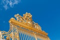 Detail of main gate of Versailles palace Royalty Free Stock Photo