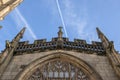 Detail Of The Manchester Cathedral At Manchester England 2019 Royalty Free Stock Photo