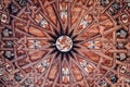 Detail of the wooden ceiling of the monastery of San Juan de los reyes de Toledo