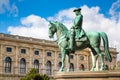 Detail of Maria Theresa monument in Maria Royalty Free Stock Photo