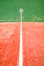 Detail of the marks in a fronton court Royalty Free Stock Photo