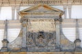 Detail of the Matthias Gate - the entrance gate to the Prague Castle, Czech Republic Royalty Free Stock Photo