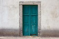 Door detail - Medieval church Croatia, Peljesac Royalty Free Stock Photo