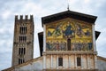 Lucca, church of san Frediano italy Royalty Free Stock Photo