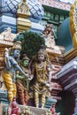 Detail of Meenakshi Temple in Madurai, India