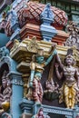 Detail of Meenakshi Temple in Madurai, India