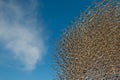 Detail of Megastructure made of Aluminium Beehive