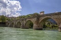 Detail of the Mehmed Pasha Sokolovic old Ottoman stone bridge 2