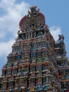 Detail, Menakshi Temple Madurai Royalty Free Stock Photo