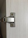 Metal cabinet hinge