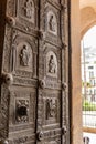 Detail Of Metal Door Inside The Cathedral Of Monreale, Near Palermo, In The South Of Italy Royalty Free Stock Photo