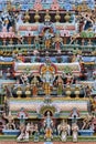 Minakshi Sundareshvera Hindu Temple - Madurai - India Royalty Free Stock Photo