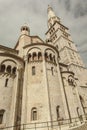 Detail of Modena`s Duomo in Italy 8