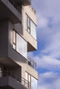 Detail of modern cubistic residential building by Lundgaard & Tranberg Architects Royalty Free Stock Photo