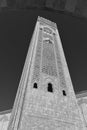 Detail from the modern Hassan the second mosque in Casablanca, Morocco