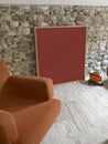 Detail of a modern living room Royalty Free Stock Photo