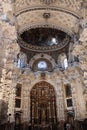 Monastery and Church of Saint Jerome in Granada, Spain Royalty Free Stock Photo