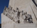 Detail - Monument to explorers - Belem, Lisbon Lisboa - 2