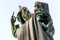 Detail of the monument to Gregory of Nin in Split, Croatia