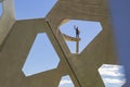 JK Memorial, architectural project by Oscar Niemeyer.