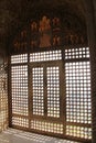 Detail of the Moti Masjid or Pearl Mosque in the Red Fort complex in Agra, India Royalty Free Stock Photo