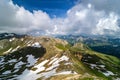 Detail of mountain landscape. Beautiful spring view at Grossglockner High Alpine. Royalty Free Stock Photo