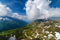 Detail of mountain landscape. Beautiful spring view at Grossglockner High Alpine. Royalty Free Stock Photo