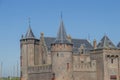 Detail Of The Muiderslot Castle At Muiden The Netherlands