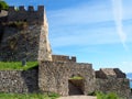 Detail of Nafpaktos Lepanto castle, Greece Royalty Free Stock Photo