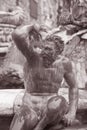 Detail on Neptune Fountain - Fontana di Nettuno by Ammannati (1565), Florence