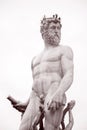 Detail on Neptune Fountain - Fontana di Nettuno by Ammannati (1565), Florence Royalty Free Stock Photo