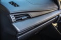 Detail of new modern car interior Royalty Free Stock Photo