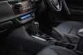 Detail of new modern car interior Royalty Free Stock Photo