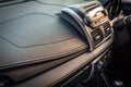 Detail of new modern car interior Royalty Free Stock Photo