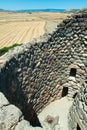 Detail of the nuraghi of Barumini in Sardinia Italy